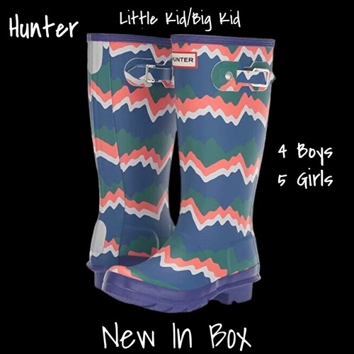 Hunter kids rain boots stripe - rain,