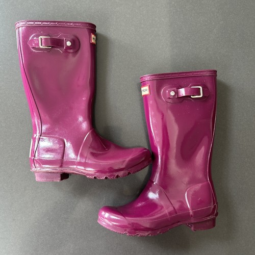Purple hunter wellies 2 - purple,
