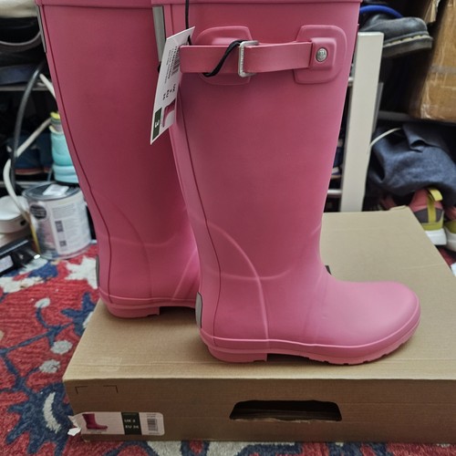 Hot pink hunter wellies - pink,