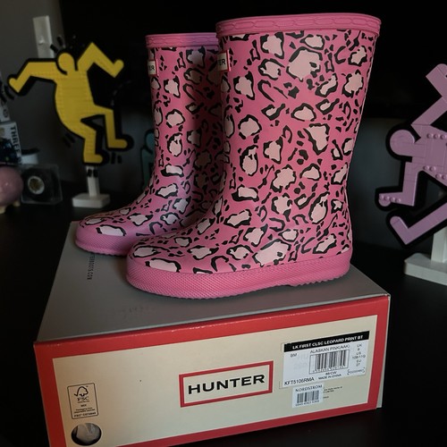 Kids hunter rain wellies boots - hunter,