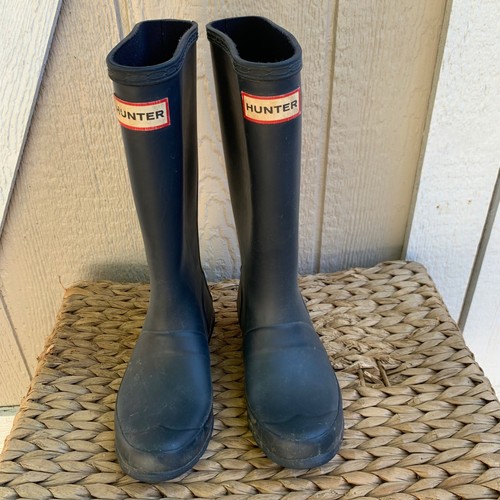 Hunter rain boots kids navy - 1,