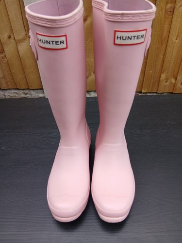 Pink hunter wellies - wellies, uk3