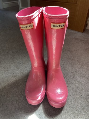 Size hunter wellies pink - 2,