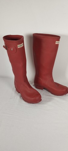 Red hunter wellies size - wellies, 3
